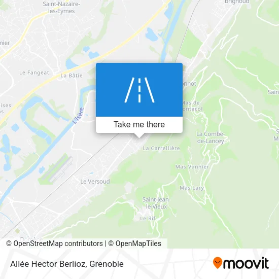 Allée Hector Berlioz map