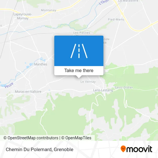 Chemin Du Polemard map