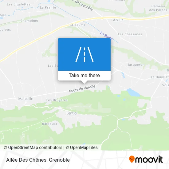 Allée Des Chênes map