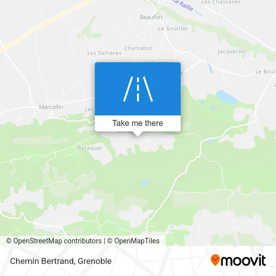 Chemin Bertrand map