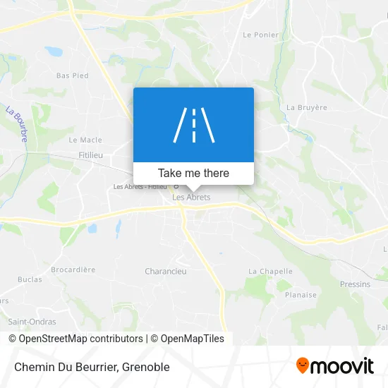 Chemin Du Beurrier map