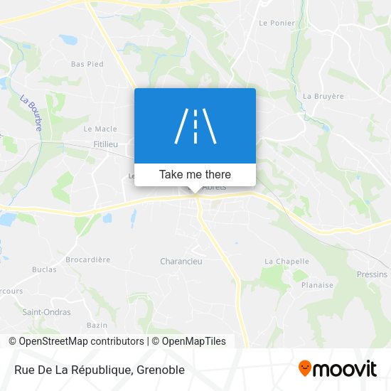 Rue De La République map