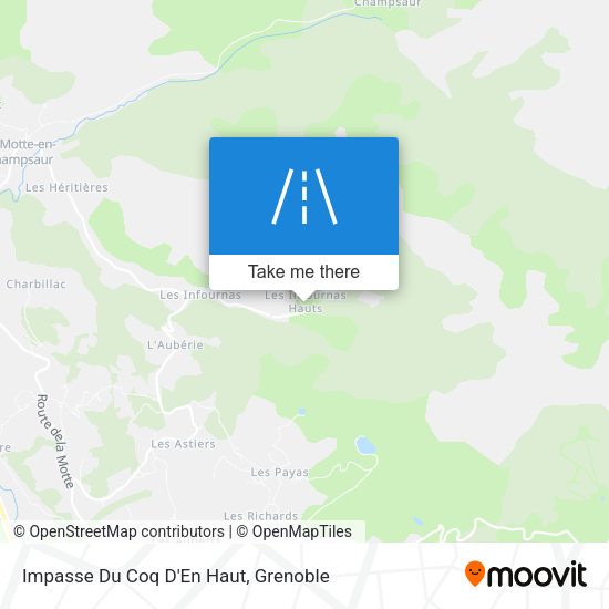 Impasse Du Coq D'En Haut map