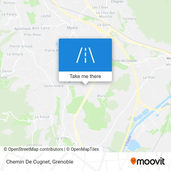 Chemin De Cugnet map