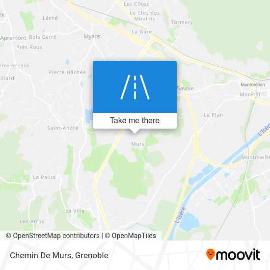 Chemin De Murs map