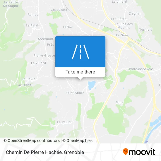 Chemin De Pierre Hachée map