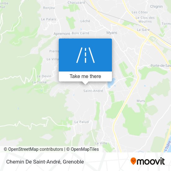 Chemin De Saint-André map