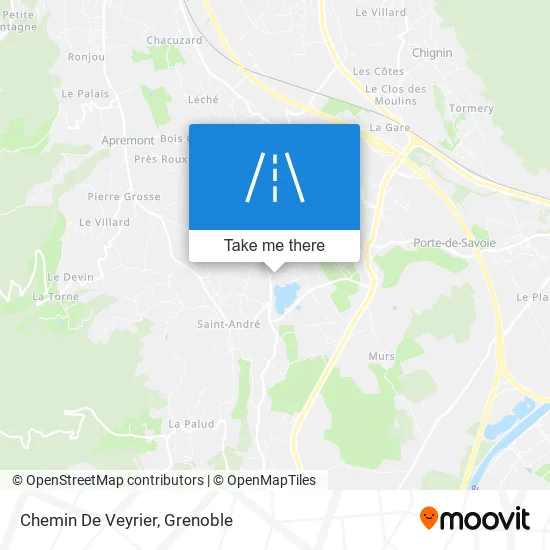 Chemin De Veyrier map