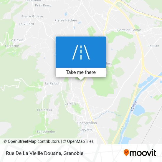 Rue De La Vieille Douane map