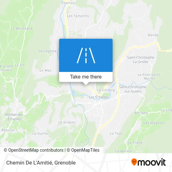 Chemin De L'Amitié map