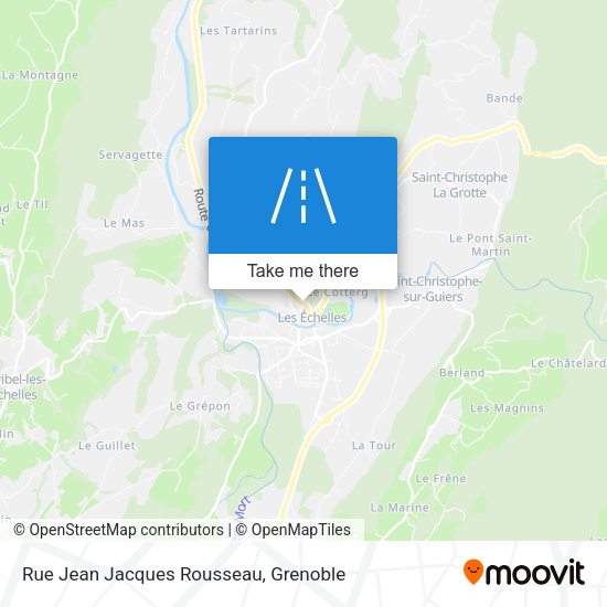 Rue Jean Jacques Rousseau map