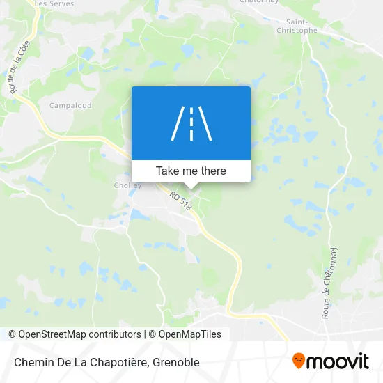 Chemin De La Chapotière map