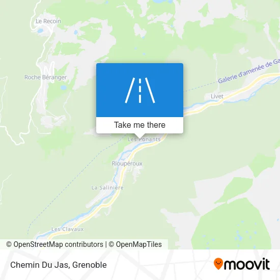 Chemin Du Jas map