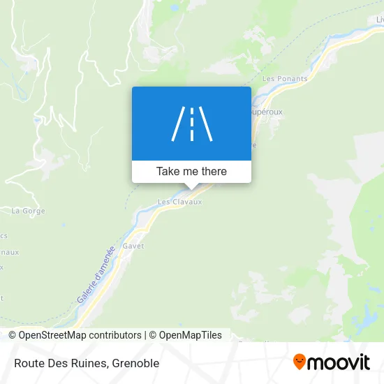 Route Des Ruines map