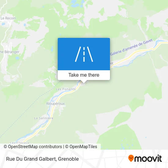 Rue Du Grand Galbert map