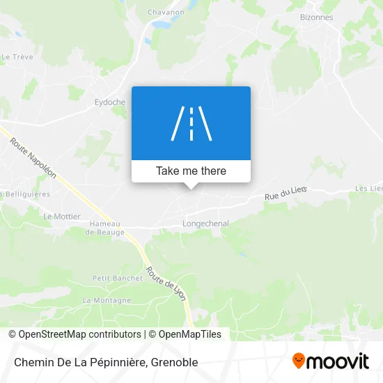 Chemin De La Pépinnière map