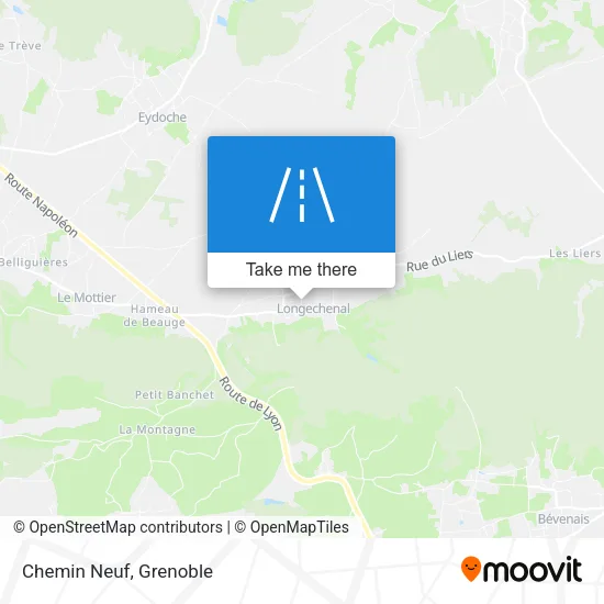Chemin Neuf map