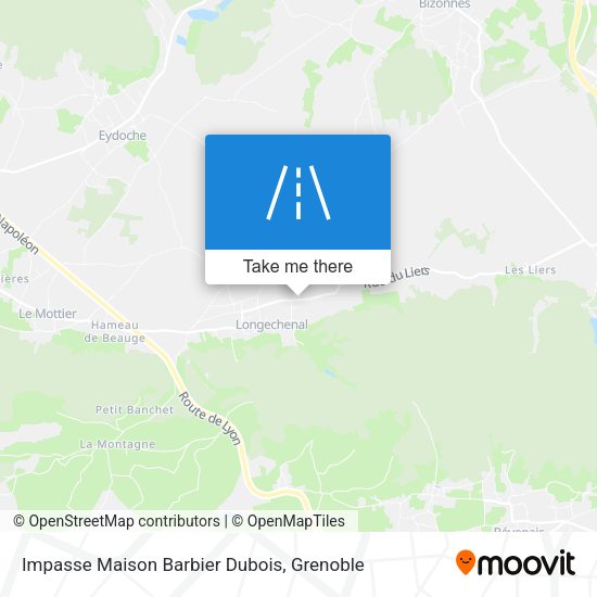 Impasse Maison Barbier Dubois map