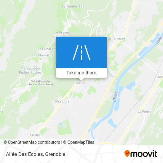 Allée Des Écoles map