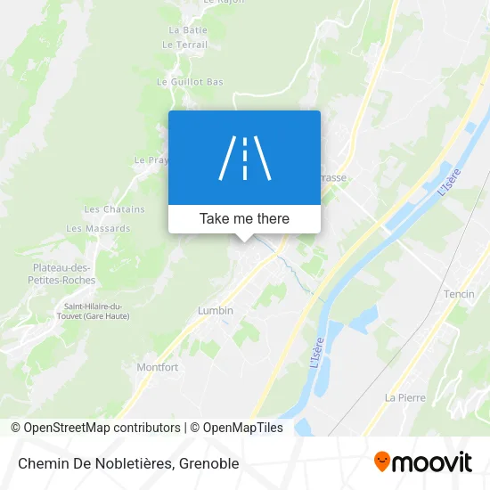 Chemin De Nobletières map