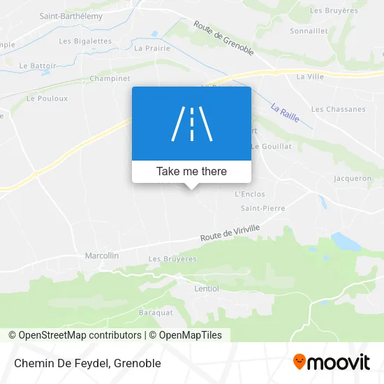 Chemin De Feydel map