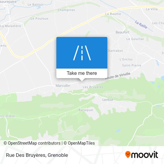 Rue Des Bruyères map