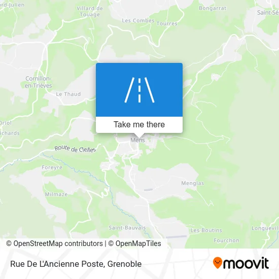 Rue De L'Ancienne Poste map