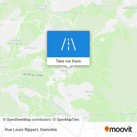 Rue Louis Rippert map