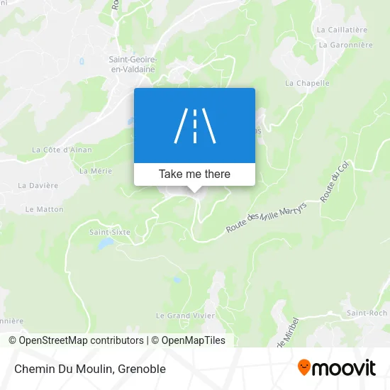 Chemin Du Moulin map