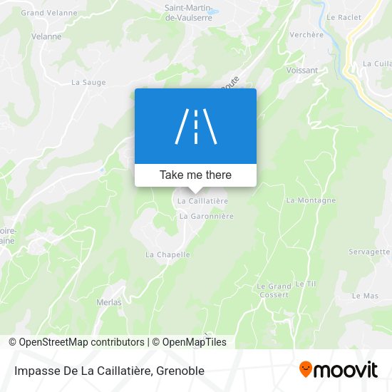 Impasse De La Caillatière map