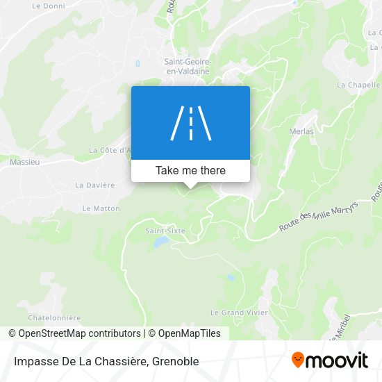 Impasse De La Chassière map