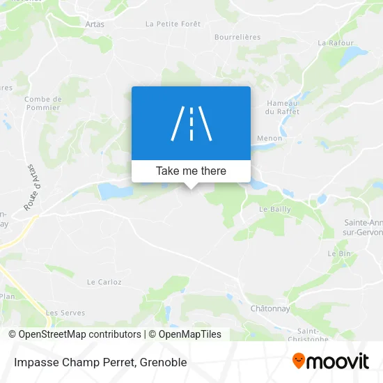 Impasse Champ Perret map