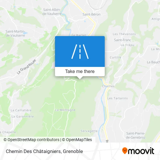 Chemin Des Châtaigniers map