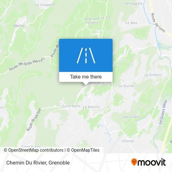 Chemin Du Rivier map