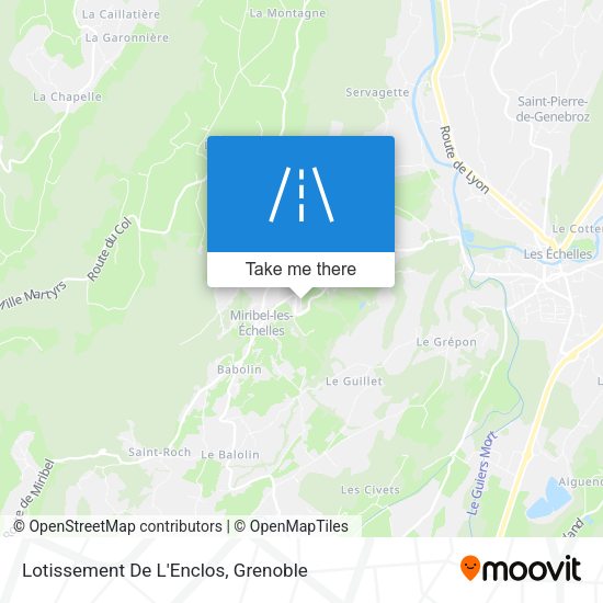 Lotissement De L'Enclos map