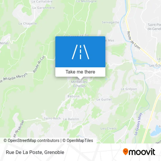 Rue De La Poste map