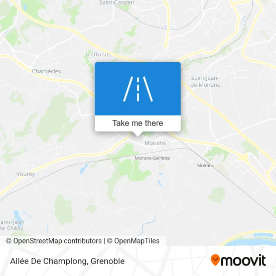 Allée De Champlong map