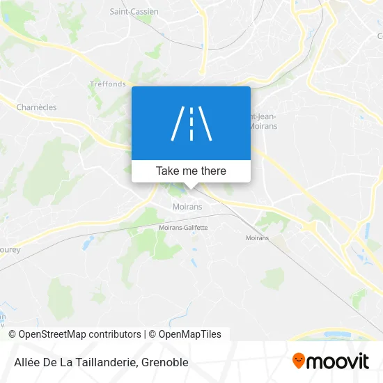 Allée De La Taillanderie map
