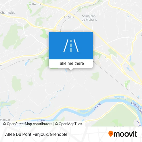 Allée Du Pont Fanjoux map