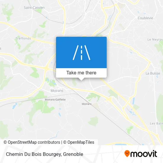 Chemin Du Bois Bourgey map