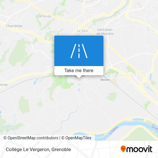 Collège Le Vergeron map