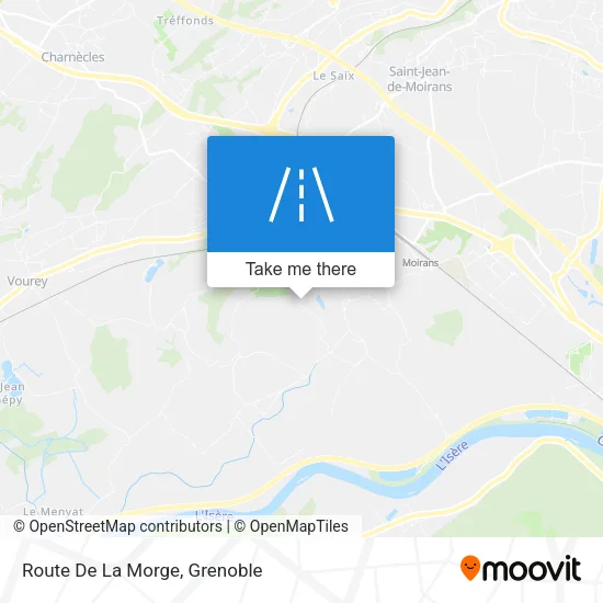 Route De La Morge map