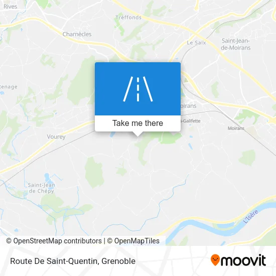 Route De Saint-Quentin map