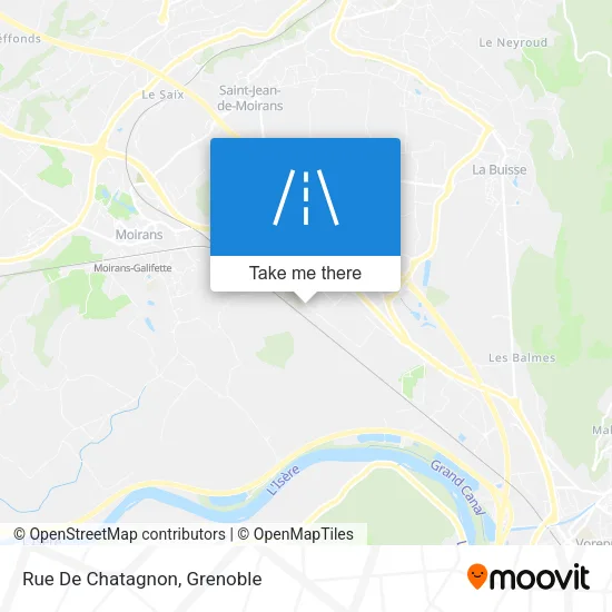 Rue De Chatagnon map