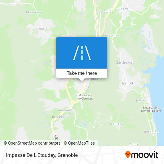 Impasse De L'Etaudey map