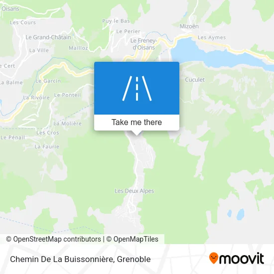 Chemin De La Buissonnière map