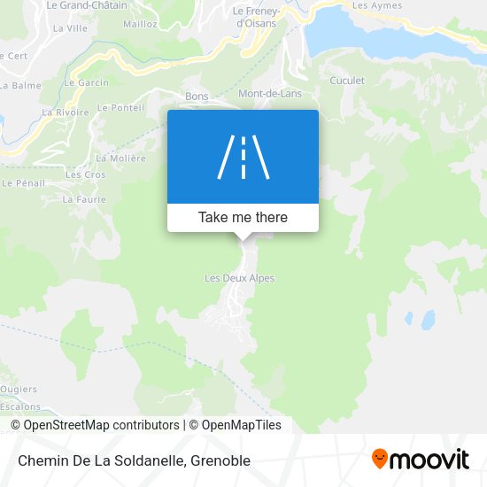 Chemin De La Soldanelle map