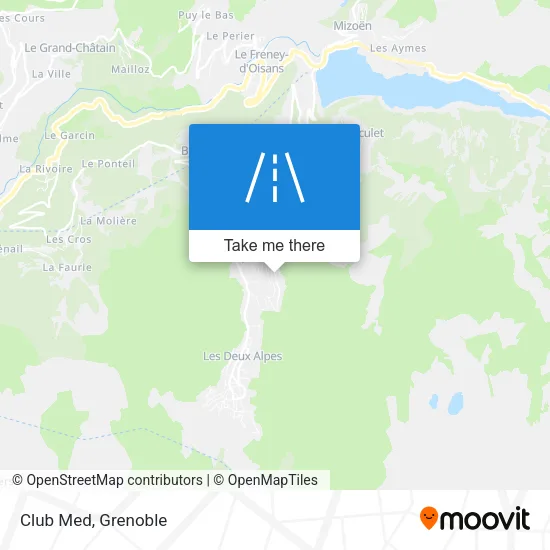 Club Med map