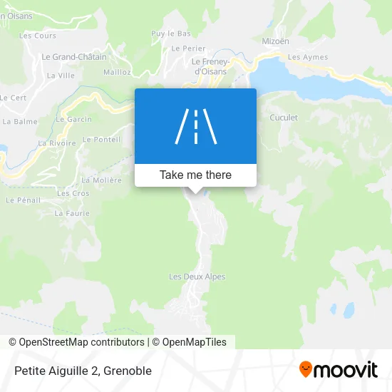 Petite Aiguille 2 map