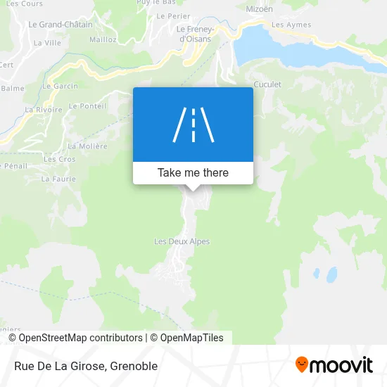 Rue De La Girose map